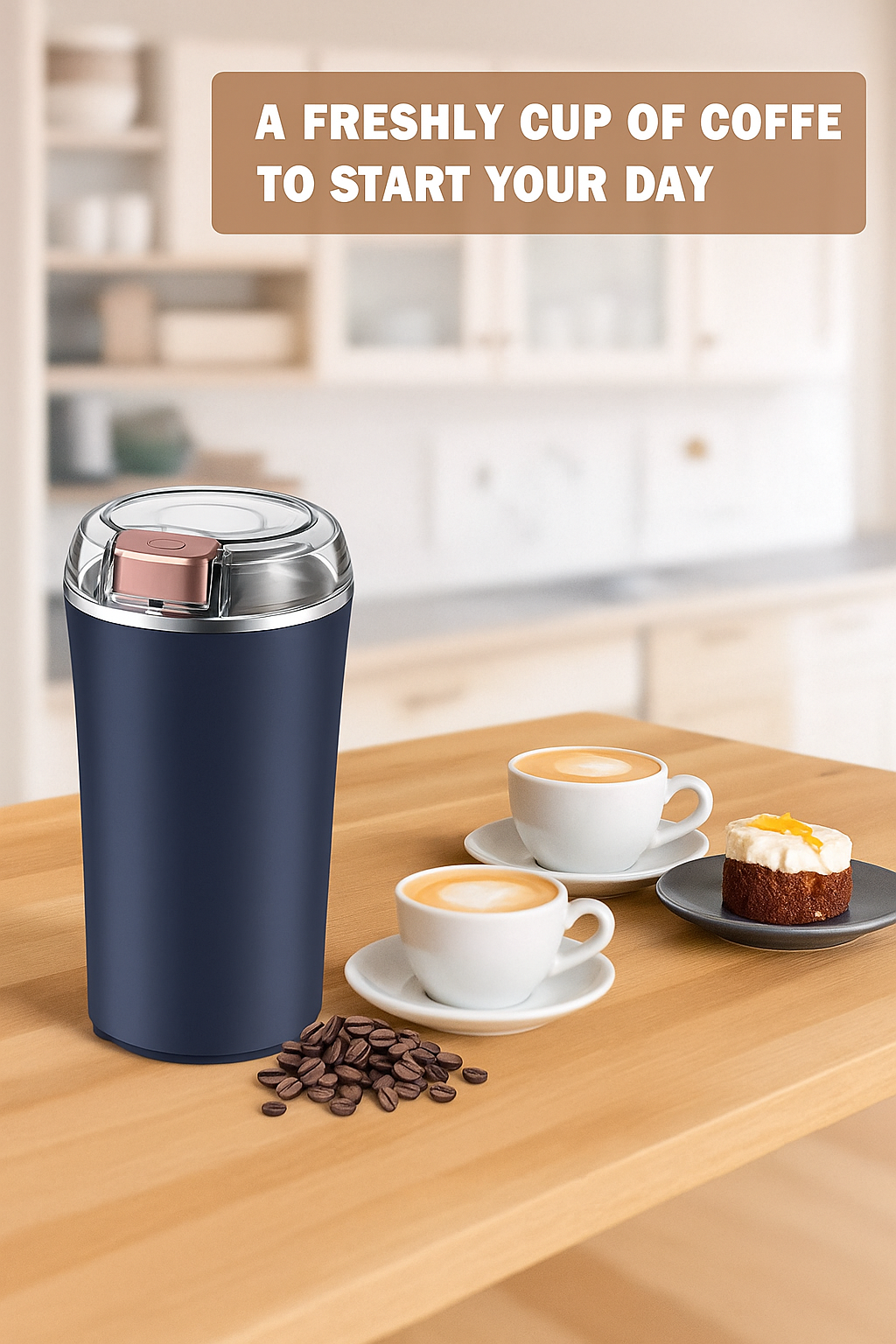 PureGrind™ Pro – Electric Coffee & Spice Grinder (Stainless Steel)