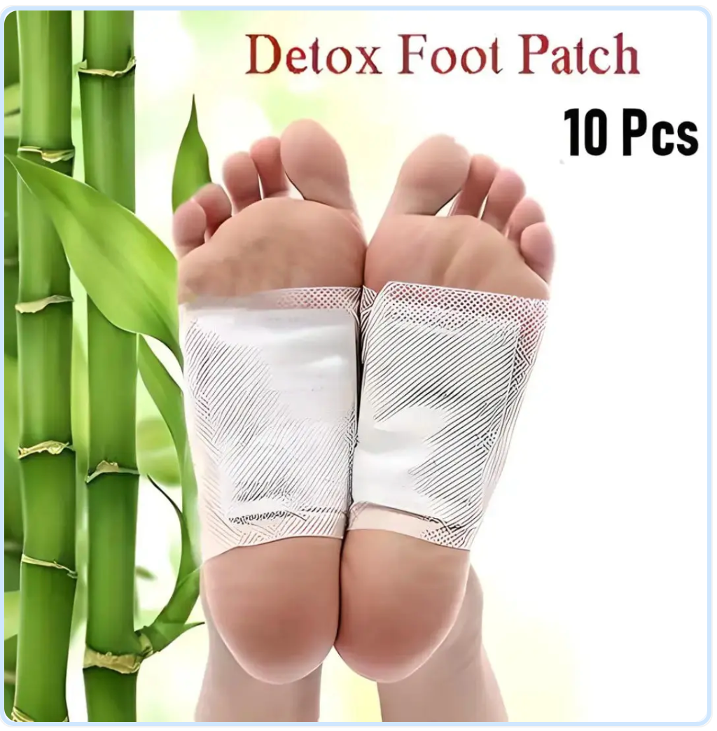 Detox Foot Patches (10-Pack) - Overnight Refresh + Fast Shipping